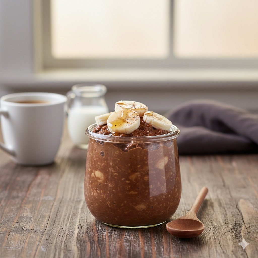 Chocolate Banana Oats